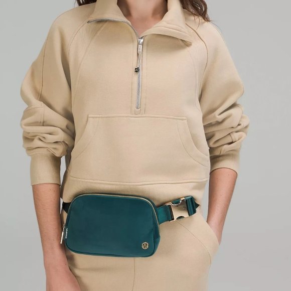 Lululemon Everywhere Belt VELOUR Green Juniper/GOLD - Picture 5 of 9